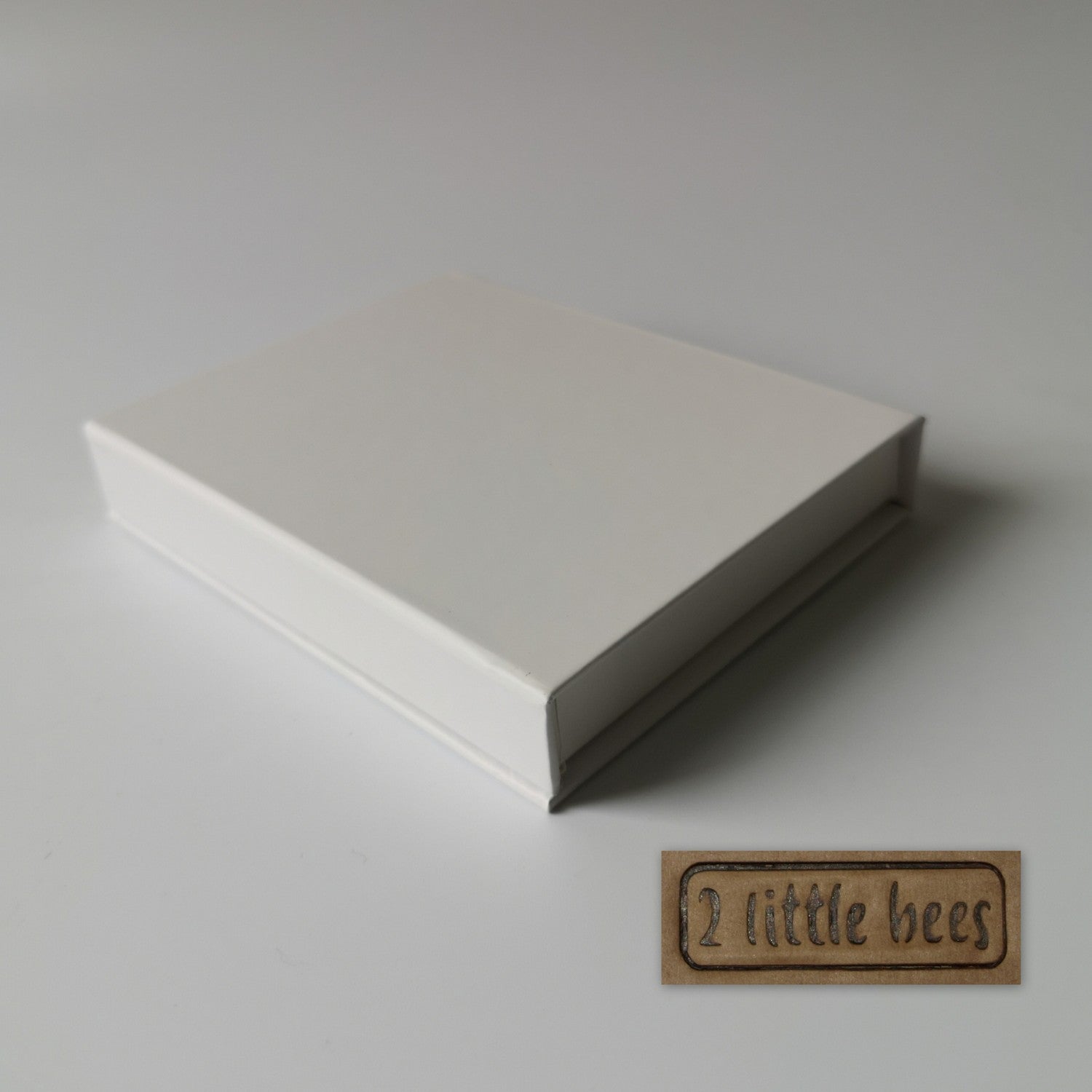 Gift card box. White